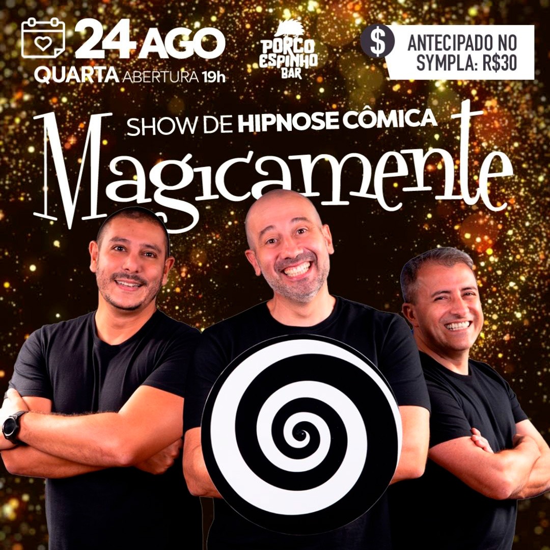 Read more about the article Magicamente | Show de Hipnose Cômica